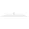 Ekena Millwork Portland Architectural Grade PVC Gable Bracket, 84"W x 14"H x 6"D x 6"F, 4/12 Pitch GBP084X14X0606POR00 - alternate 3